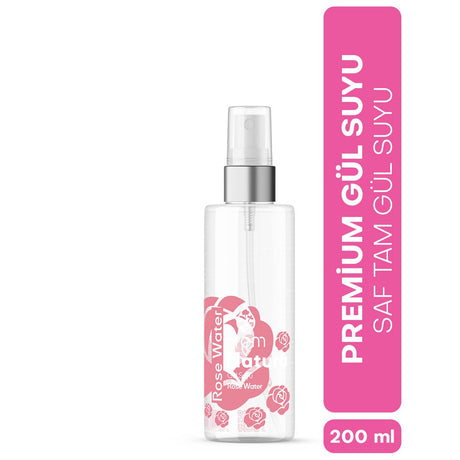 Natural Rose Water - Hydrating & Balancing Facial Toner Mist - TryAladdin