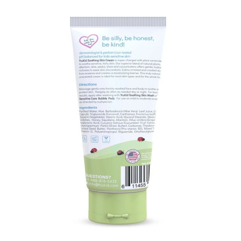 Natural Sensitive Skin Moisturizer - Fragrance - Free Soothing Cream for Babies - TryAladdin