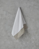 Professional-Cotton-Stripe-Face-Towel-White
