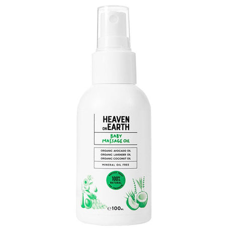 Natural Vegan Baby Massage Oil - Nourishing & Refreshing Skincare - TryAladdin