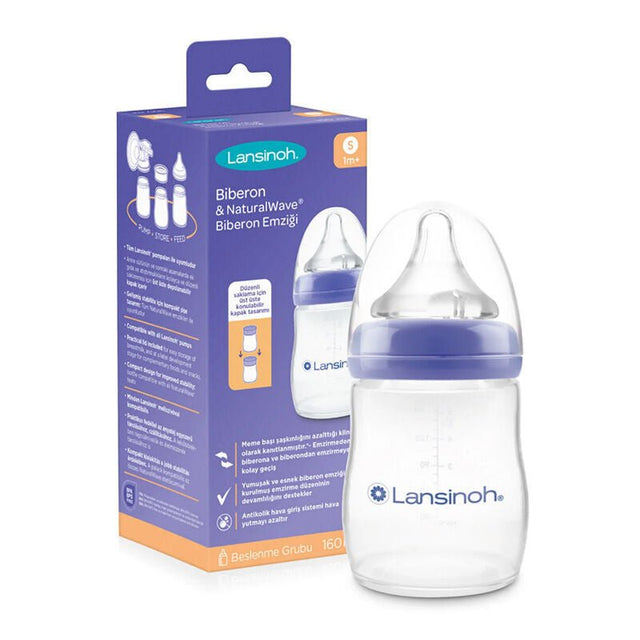 Natural Wave Baby Bottle & Nipple - Breast - like Feeding - TryAladdin
