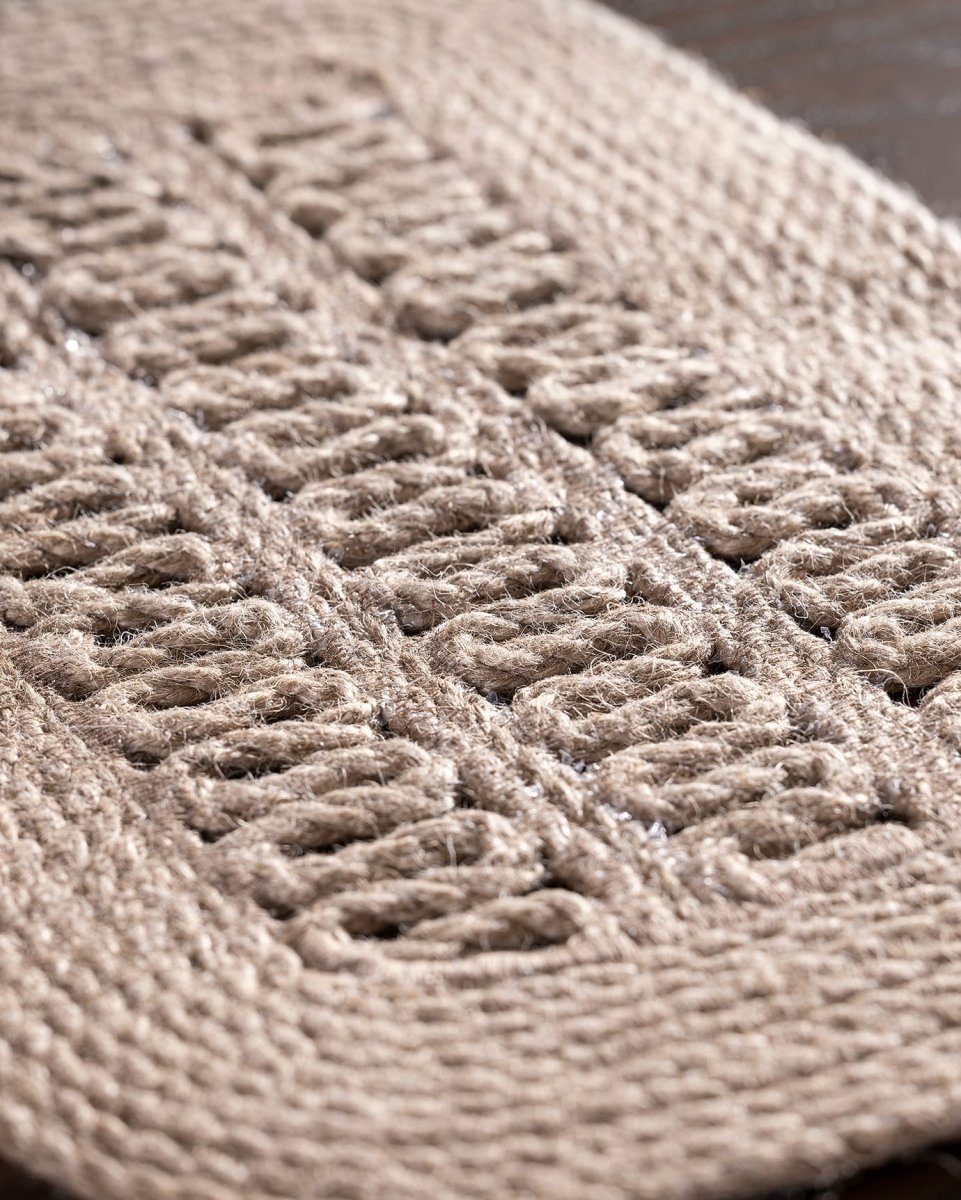 Natural Woven Placemat - Everyday Dining Table Mat - TryAladdin