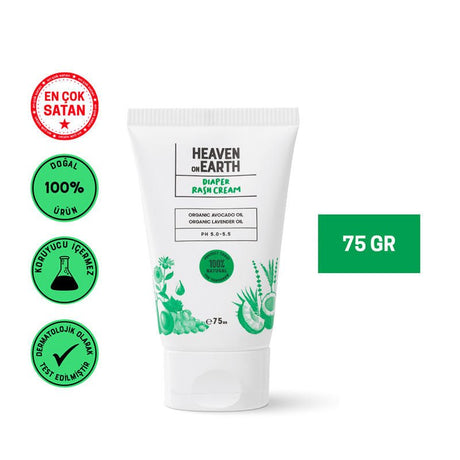 Natural Zinc Oxide Diaper Rash Cream - Newborn Safe & Nourishing - TryAladdin