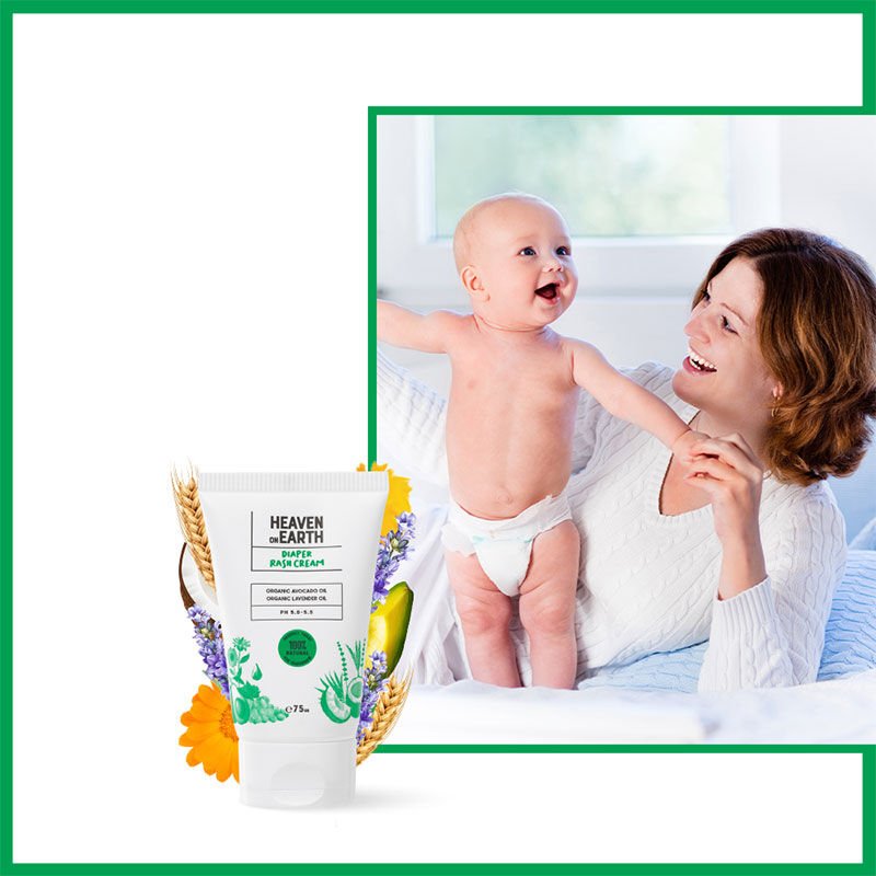 Natural Zinc Oxide Diaper Rash Cream - Newborn Safe & Nourishing - TryAladdin