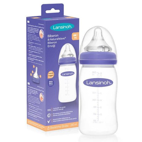NaturalWave Baby Bottle - Seamless Breastfeeding Transition Nipple System - TryAladdin
