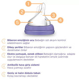 NaturalWave Breastfeeding Transition Baby Bottle - Anti - Colic Slow Flow - TryAladdin