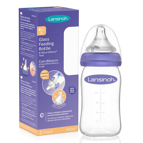 NaturalWave Breastfeeding Transition Baby Bottle - Anti - Colic Slow Flow - TryAladdin