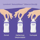 NaturalWave Slow Flow Baby Bottle Nipple - Supports Natural Breastfeeding - TryAladdin