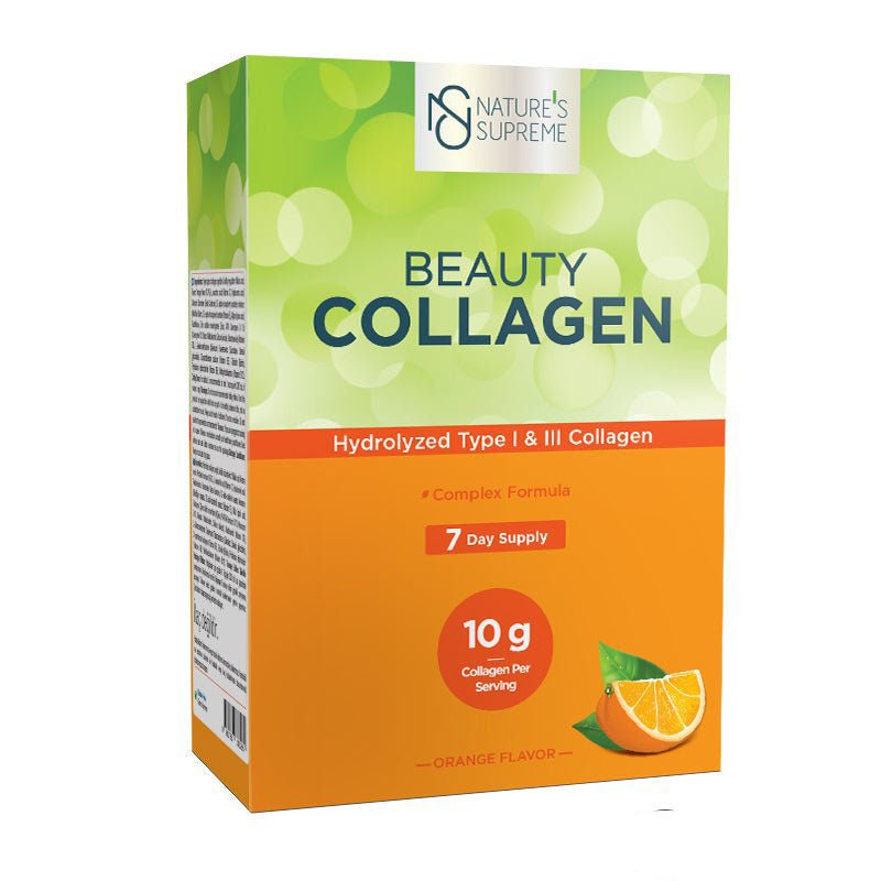 Nature's Supreme Beauty Collagen Powder 7 Sachets