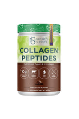 Nature's Supreme Collagen Peptides Powder - 400g Chocolate Flavor - TryAladdin
