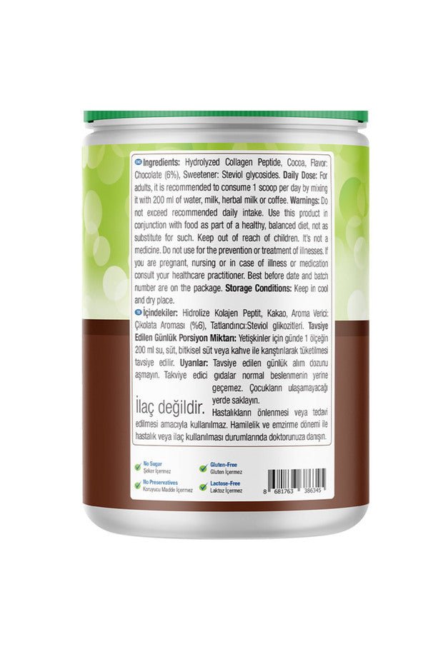 Nature's Supreme Collagen Peptides Powder - 400g Chocolate Flavor - TryAladdin