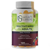 Nature's Supreme Gummies Multivitamin for Adults 120 Chewable Form