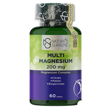 Nature's Supreme Multi Magnesium Complex 60 Tablets