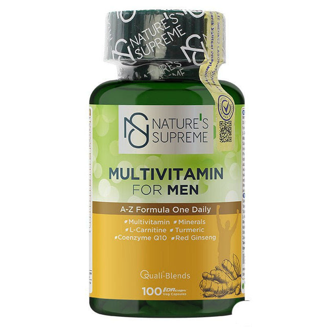 nature's supreme l carnitine Nature's Supreme Multivitamin for Men 100 Tablets