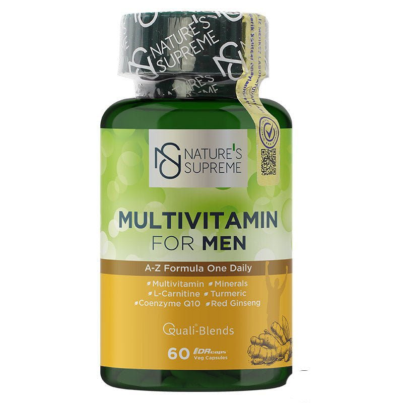 Nature's Supreme Multivitamin for Men 60 Tablets - TryAladdin Nature's Supreme Multivitamin for Men 60 Tablets - TryAladdin