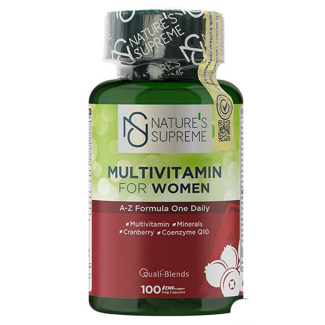 Nature's Supreme Multivitamin for Women 100 Tablets