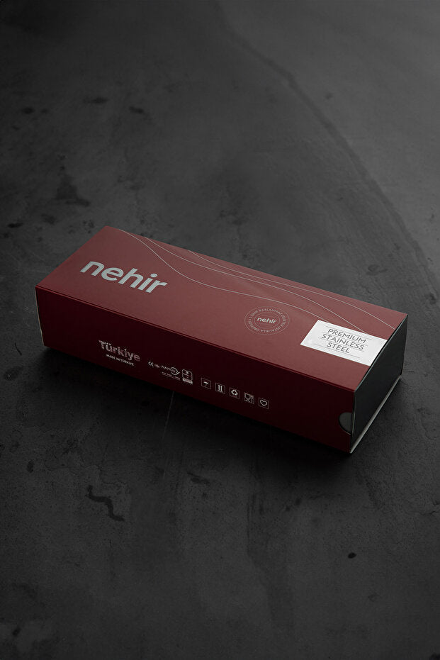 Nehir Premium Dalyan Classic 18 - Piece Stainless Steel Flatware Set - TryAladdin