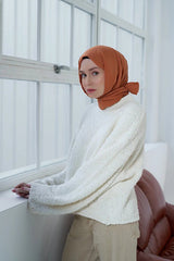 Neo Cotton Shawl - Soft, Lightweight & Orange () - TryAladdin