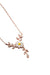 Nereze | Daisy Necklace With White Enamel on a Branch