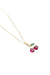 Nereze | Gold Plated Cherry Necklace