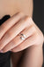 Nereze | Rhodium Plated Wrapped Hands Adjustable Size Ring