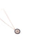 Nereze | Rose Minimal Nazar Evil Eye Necklace