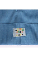 Never Grow Up Baby Rib Knit Beanie - TryAladdin