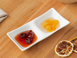 New Bone China 2 - Piece Sauce & Condiment Set - Petit Concept - TryAladdin