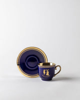 New Bone China 4 - Piece Coffee Set - Vibrant & Elegant Design - TryAladdin