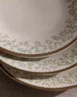New Bone China 6 - Piece Dessert Plate Set - Elegant Design - TryAladdin