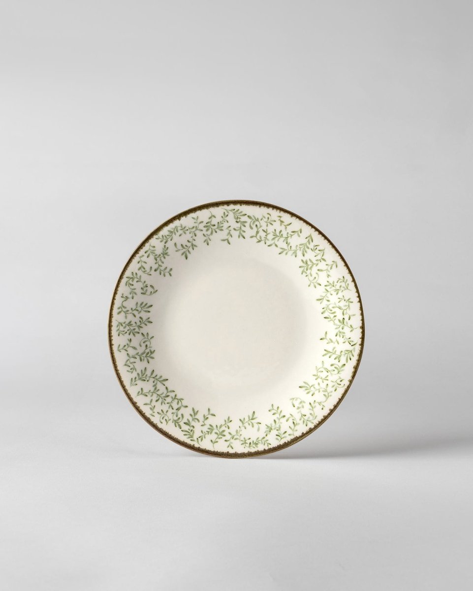 New Bone China 6 - Piece Dessert Plate Set - Elegant Design - TryAladdin