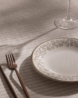 New Bone China 6 - Piece Dessert Plate Set - Modern Minimalist - TryAladdin