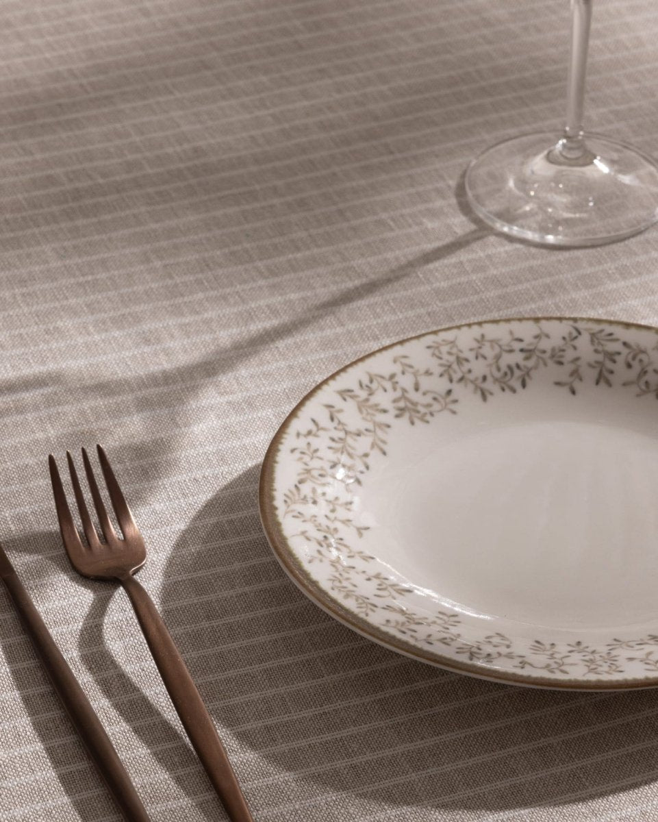 New Bone China 6 - Piece Dessert Plate Set - Modern Minimalist - TryAladdin