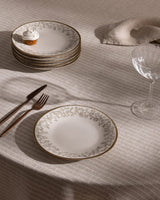 New Bone China 6 - Piece Dessert Plate Set - Modern Minimalist - TryAladdin