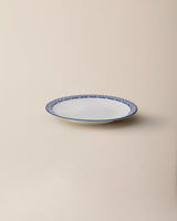 New Bone China Dessert Plate - Rêve Bleu Motif for Sophisticated Tables - TryAladdin