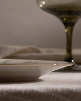 New Bone China Dessert Plate Set - Fleur Floral Pattern - TryAladdin