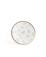 New Bone China Dessert Plate Set - Fleur Floral Pattern - TryAladdin