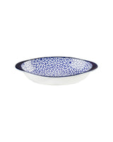 New Bone China Handled Accent Plate - Rêve Bleu Collection - TryAladdin
