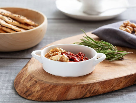 New Bone China Mini Sauce Server - Lidded Design - TryAladdin