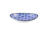 New Bone China Oval Plate - Rêve Bleu Belfort Dream Design - TryAladdin