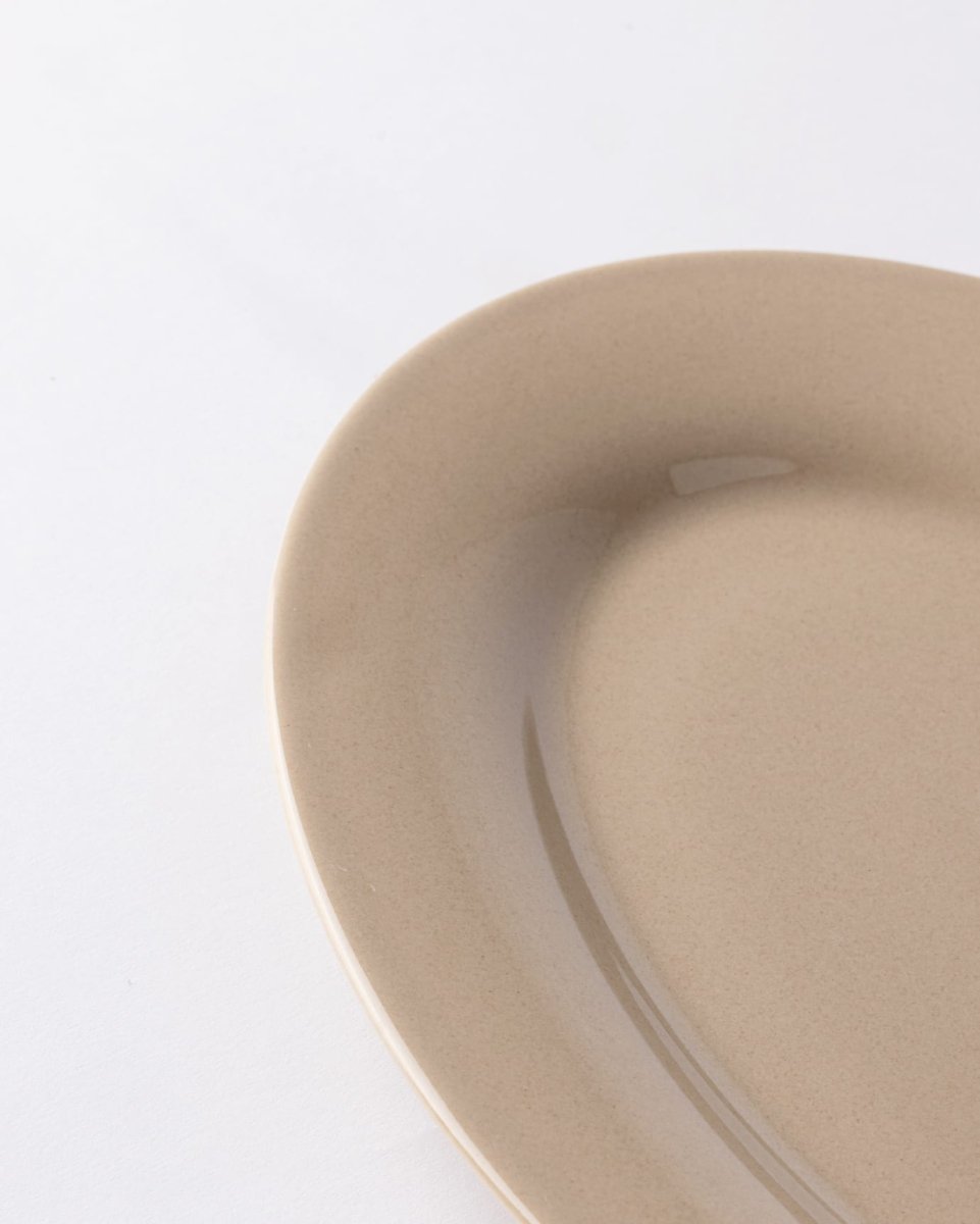 New Bone China Oval Serving Plate - Modern Minimalist - TryAladdin