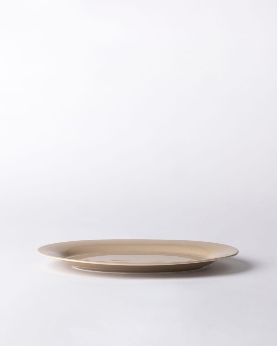 New Bone China Oval Serving Plate - Modern Minimalist - TryAladdin