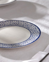 New Bone China Pasta Plate - Elegant Reve Bleu Chantal Design - TryAladdin