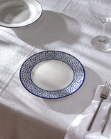 New Bone China Pasta Plate - Elegant Reve Bleu Chantal Design - TryAladdin