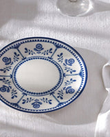 New Bone China Pasta Plate - Reve Bleu Celeste - TryAladdin