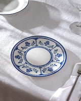 New Bone China Pasta Plate - Reve Bleu Celeste - TryAladdin