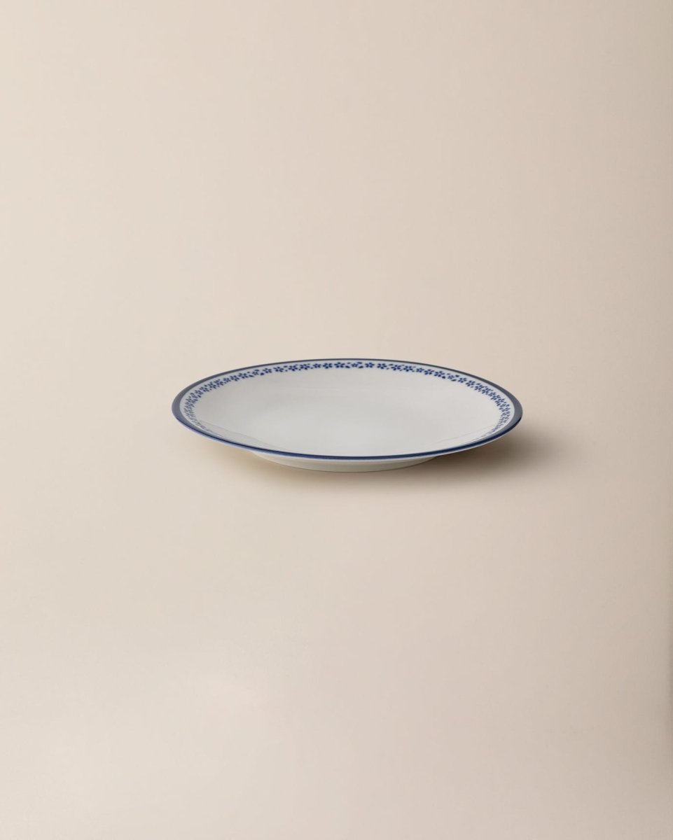 New Bone China Pasta Plate - Rêve Bleu Joie Design - TryAladdin
