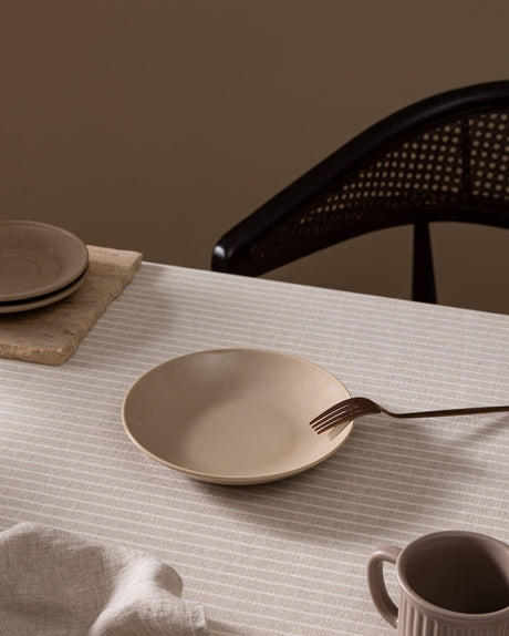 New Bone China Plate - Vole Collection for Elegant Dining - TryAladdin