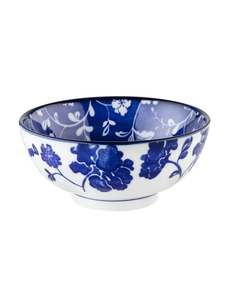 New Bone China Serving Bowl - Rêve Bleu Rennes Blue Dream - TryAladdin