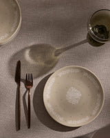 New Bone Porcelain Dessert Plate Set - Elegant Brigitte Design - TryAladdin